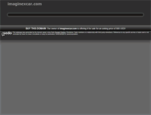 Tablet Screenshot of imaginexcar.com